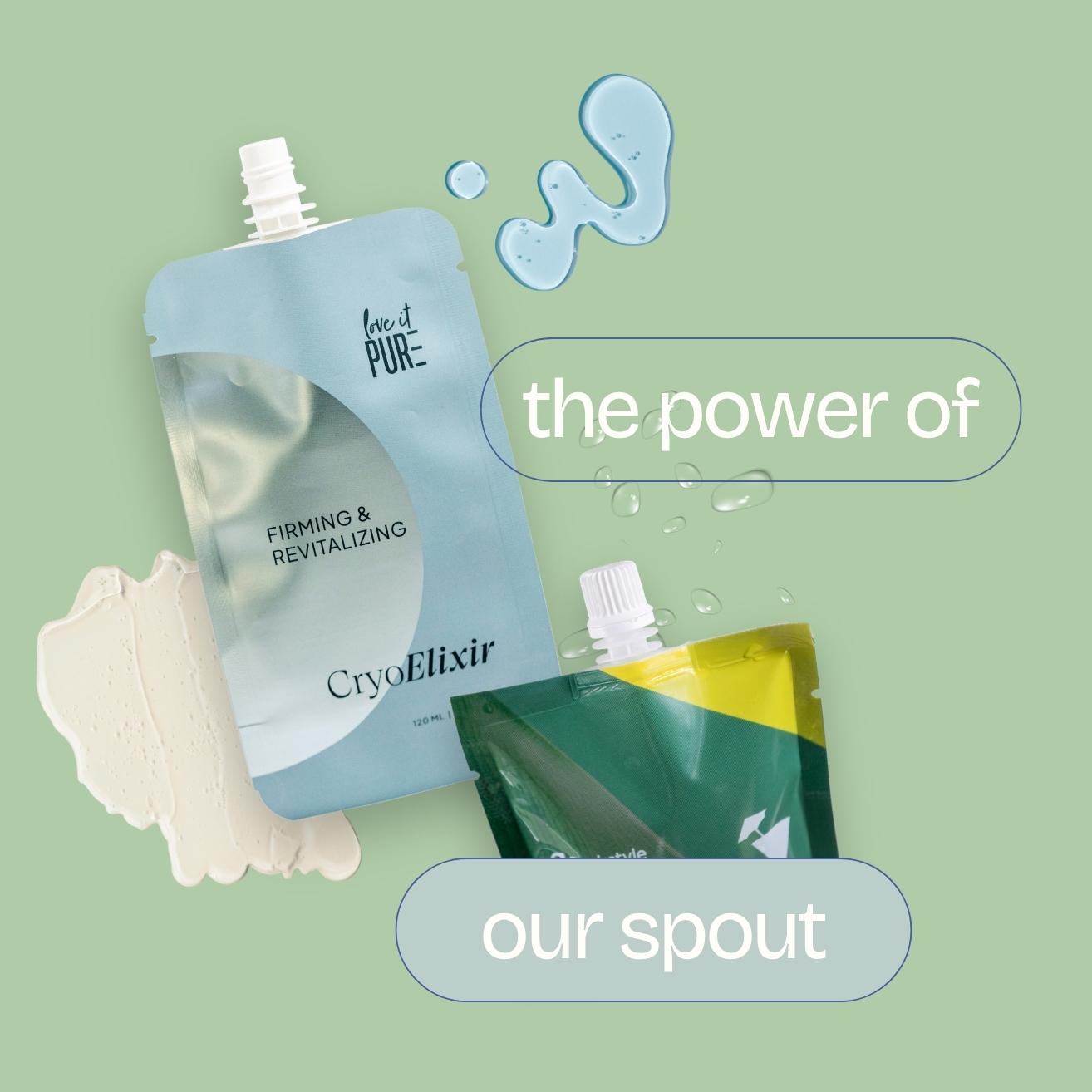 packaging with spout